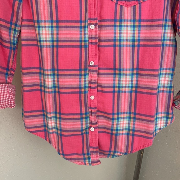 ✨Hollister Pink Plaid Shirt✨ - Picture 6 of 8